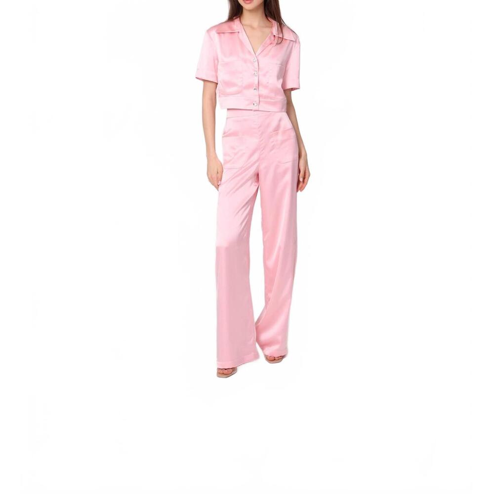 NEW WINGATE piper relaxed straight pants in pink